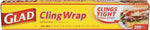 Glad® Cling Wrap, Plastic 200 Sq. Ft., 12/CS