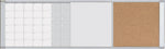 MasterVision Magnetic Calendar Combo Board, White, 18" X 48" X 3/4" (XA429993700)