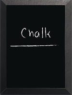 MasterVision Kamashi Chalk Board, 48" x 36", Black Frame