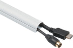 D-Line Mini Cord 60" Cable Concealer, White (R5FT301W)