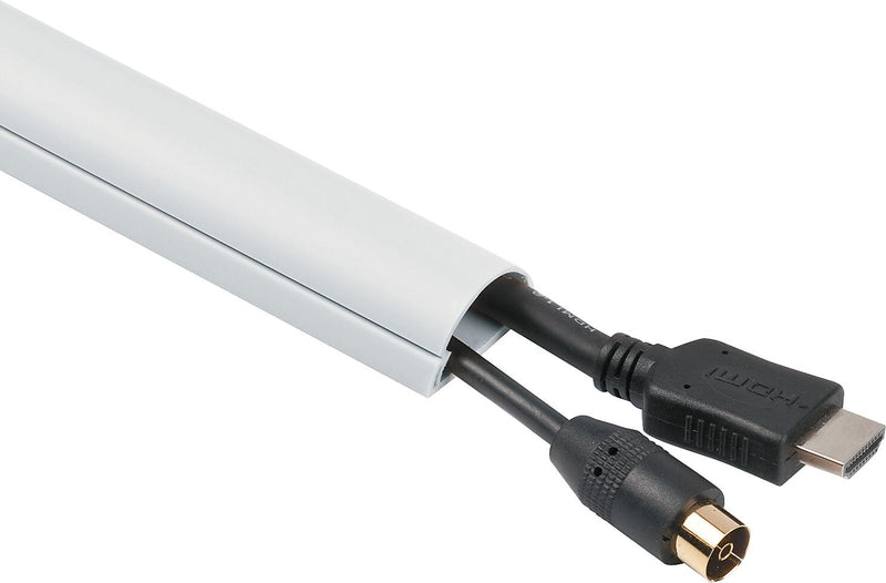 D-Line Mini Cord 60" Cable Concealer, White (R5FT301W)