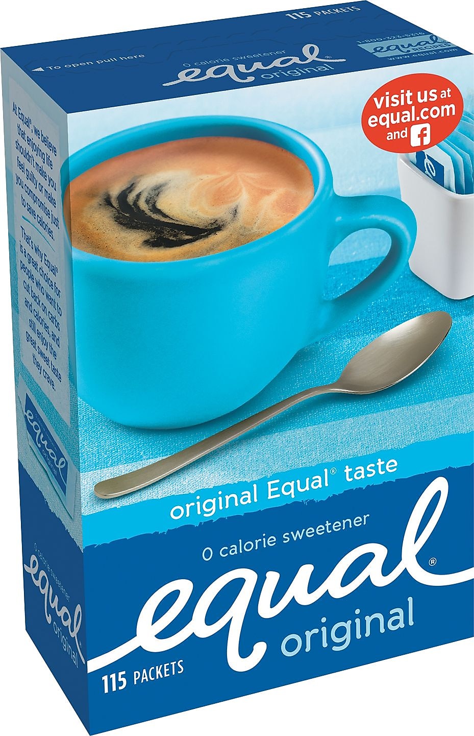 Equal Sweetener Packets, 1 G Packet, 115/Bx (20015445)