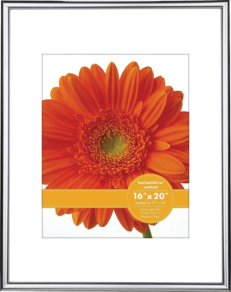 Victory Light 16" x 20" Silver Poster Frame (VF2001B.1620S)