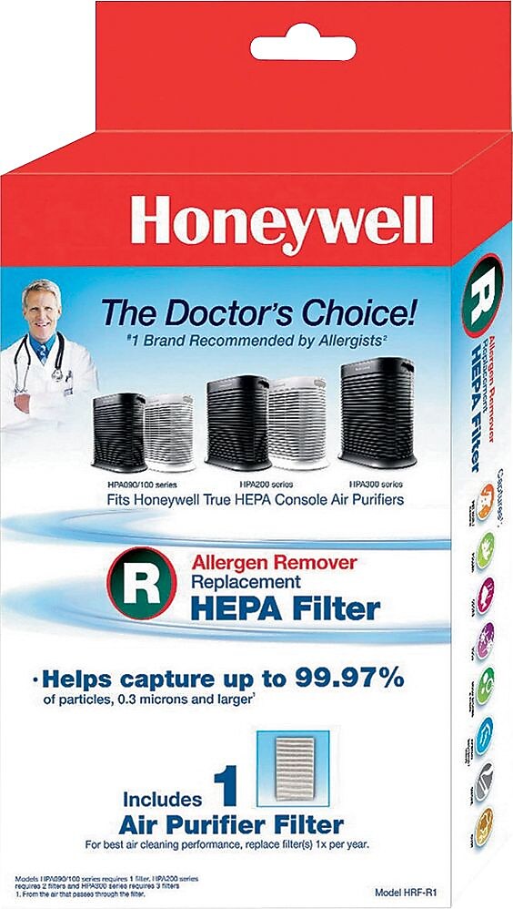 Honeywell True HEPA Air Purifier Replacement Filter (HRF-R1)