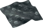 Ergodyne Skullerz Microfiber Cleaning Cloths, Black, 12 Cloths/Pack (19216)