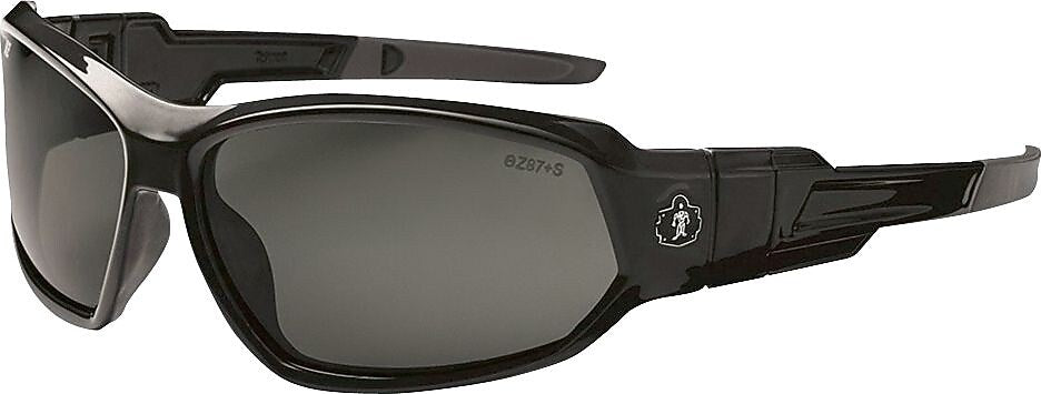 Ergodyne Skullerz Loki Anti-Fog Safety Glasses, Smoke Lens (56030)