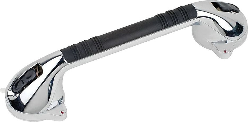 Briggs Healthcare™ Suction Cup Grab Bar With Bactix, Chrome, 16"L