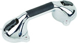 Briggs Healthcare™ Suction Cup Grab Bar With Bactix, Chrome, 12"L
