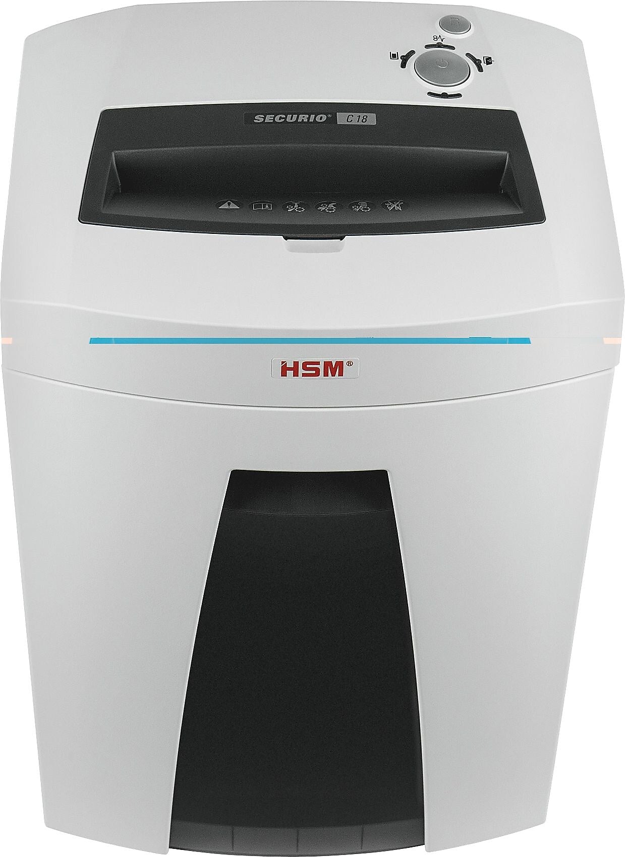 HSM SECURIO C18 20 Sheet Strip Cut Personal Shredder (HSM1911)