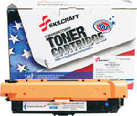 SKILCRAFT Toner Cartridge, Remanufactured for HP (CE261A), Cyan, Laser, 11000 Page, 1 Each