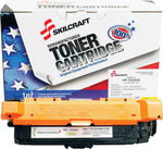 SKILCRAFT Toner Cartridge, Remanufactured for HP (CE262A), Yellow, Laser, 11000 Page, 1 Each