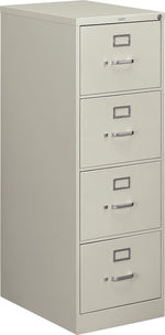 HON® 510 Series 25"D Vertical Files, 4-Drawer, Legal Size, Light Grey