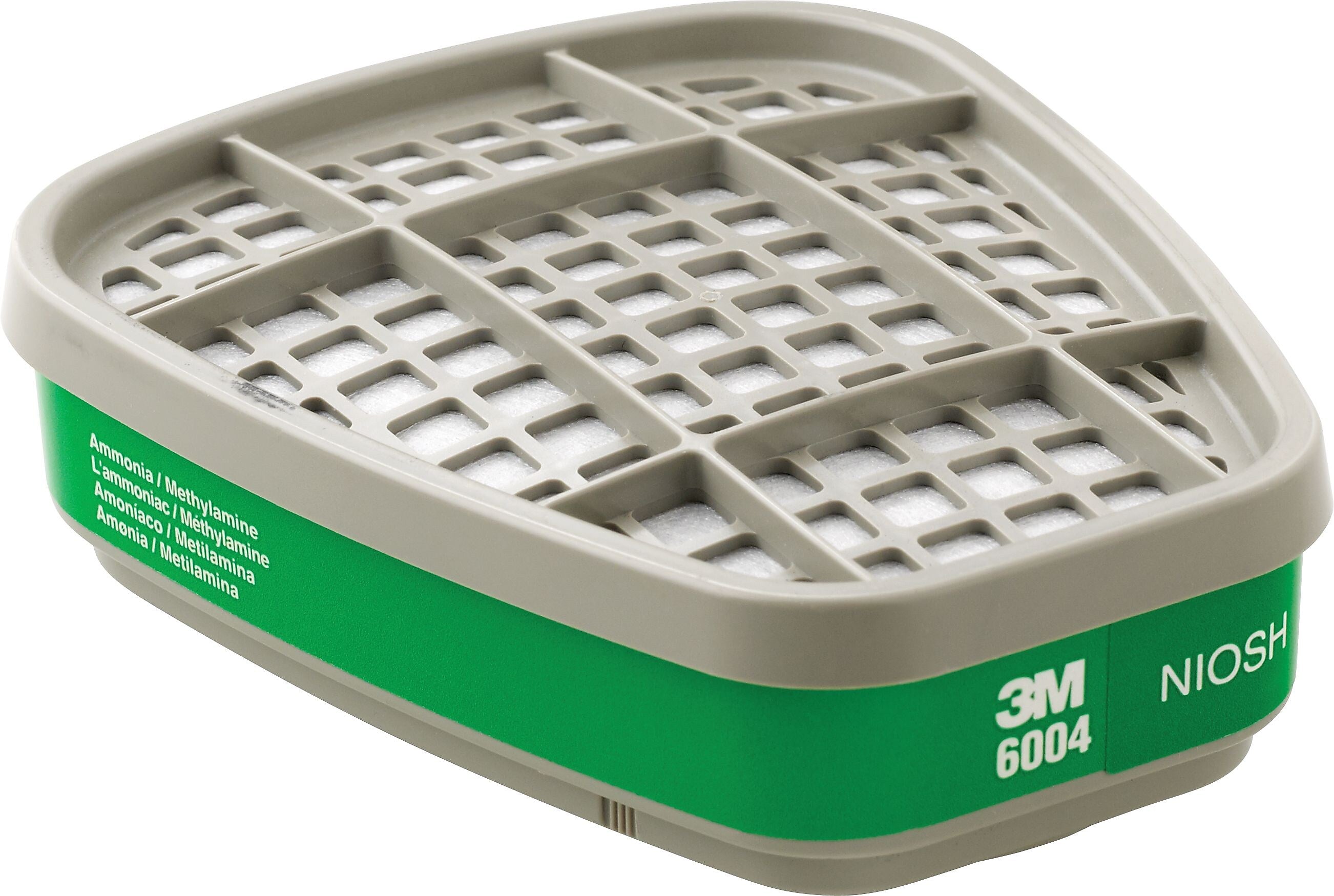 3M™ Half and Full Facepiece Cartridges & Filters, Ammonia, Methylamine, 2/PK (142-6004)