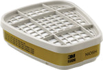 3M™ Half and Full Facepiece Cartridges & Filters, Multi Gas/Vapor, 2/PK (142-6006)