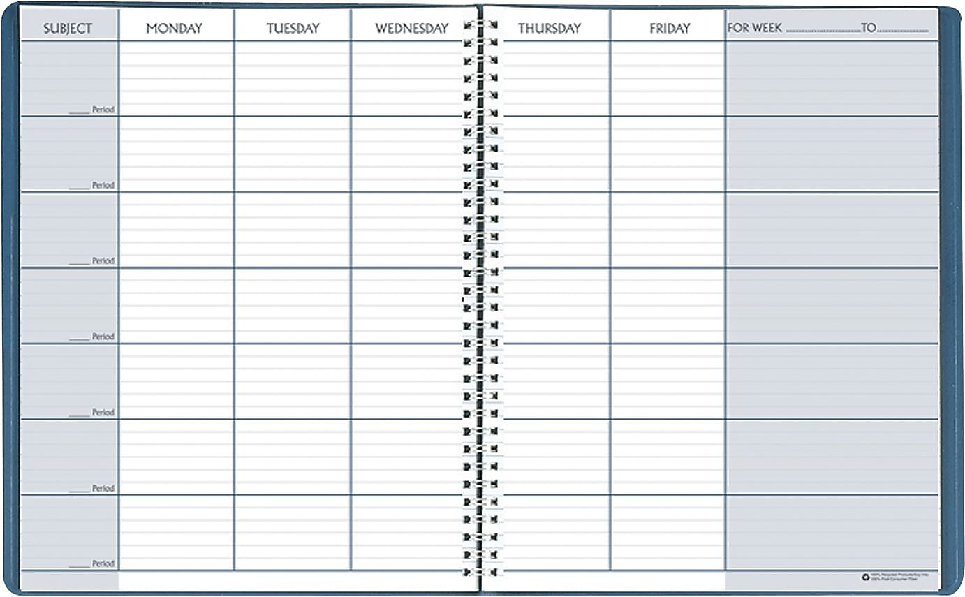 House of Doolittle Teacher Planner, 8-1/2 x 11" Weekly Planner (HOD-50907)
