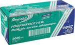 Reynolds ® Foodservice Plastic Film with Slide Cutter 910SC, 12"(W) x 2000'(L)