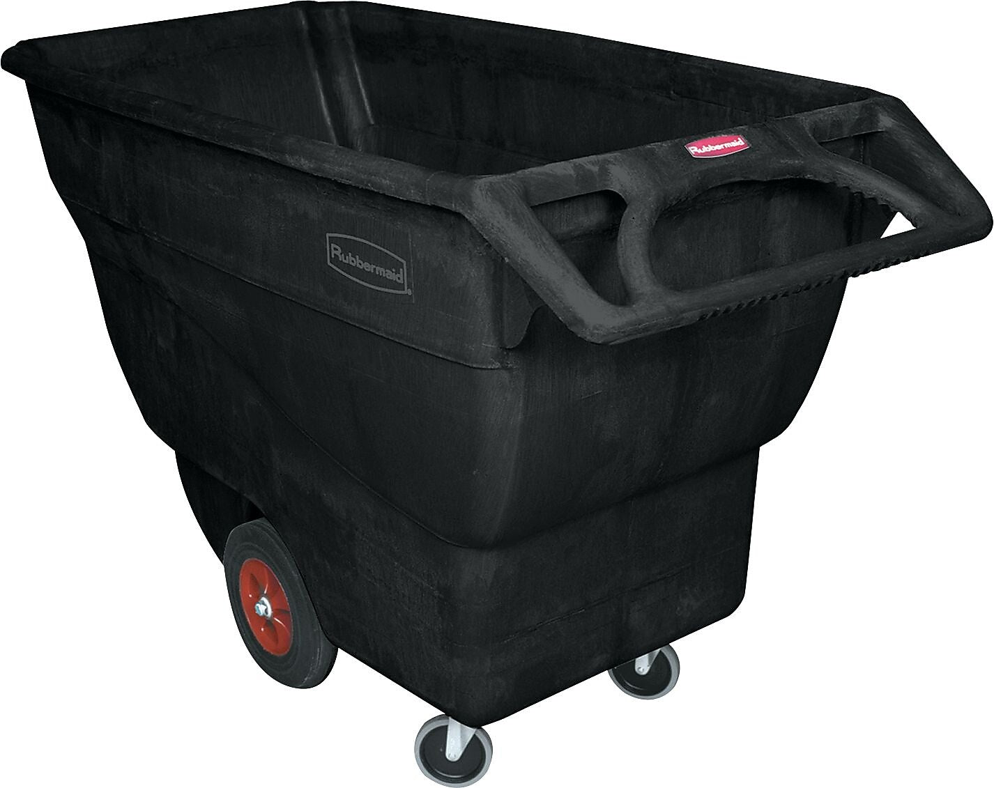 Rubbermaid® Standard Duty Tilt Truck, Black, 120 gal. (FG101300BLA)