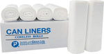 Inteplast Institutional Low-Density Can Liners Trash Bags, 0.35 mil Thickness, Black, 1000/Carton (IBS SL2424LTK)