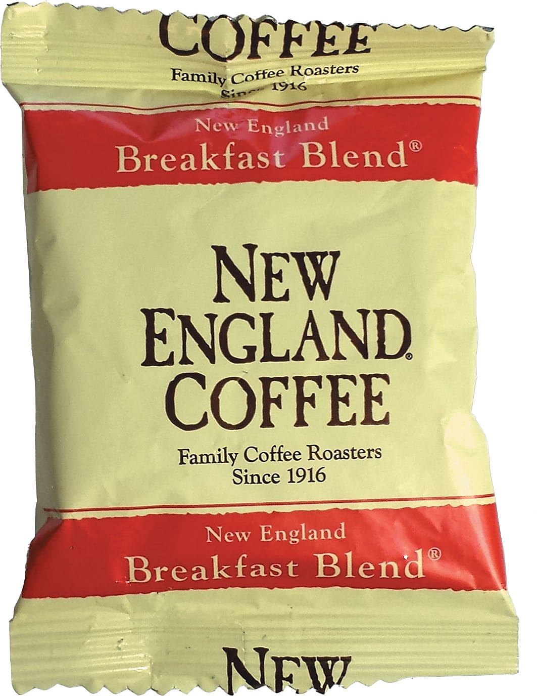 New England Coffee Coffee Portion Packs, Breakfast Blend, 2.5 oz, 24/Carton (026260)