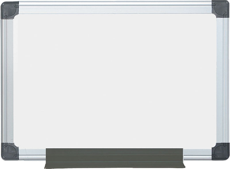 MasterVision Value 24" x 18" x 3/4" Melamine Dry Erase Board, White (MA0212170MV)