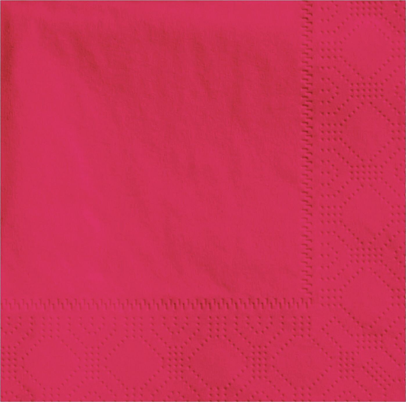 Hoffmaster Beverage Napkin, Red, 1,000/Ct (180311)