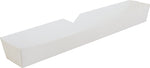 Hot Dog Tray, White, 10 1/4 x 1 1/2 x 1 1/4, Paperboard, 500/Ct