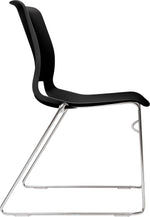 HON Motivate High-Density Stacking Chair, Onyx Shell, 4 per Carton