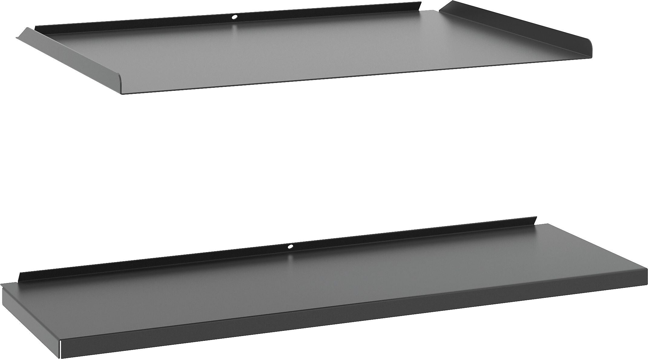 HON Manage 2-Piece Work Wall Accessory Kit, Ash Metallic Finish