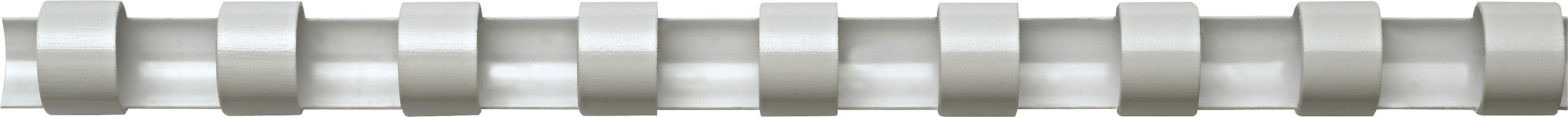 Fellowes 5/16" Plastic Binding Spine Comb, 40 Sheet Capacity, White, 100/Pack (52508)