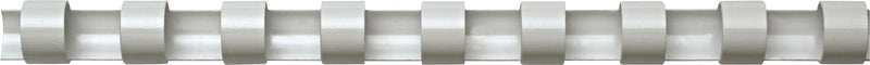 Fellowes 5/16" Plastic Binding Spine Comb, 40 Sheet Capacity, White, 100/Pack (52508)