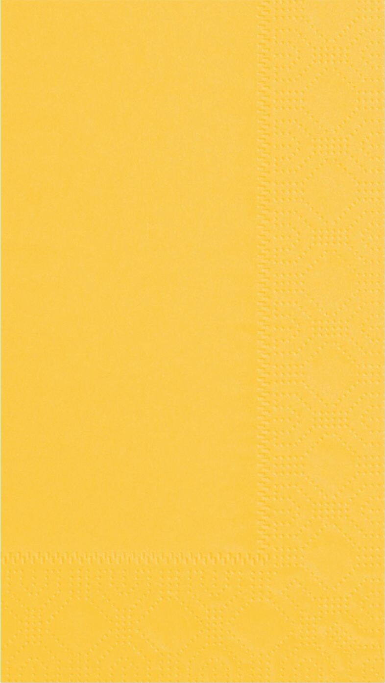 Hoffmaster Napkin, 2-ply, Sun, 125 Napkins/Pack, 8/Carton (HFM180540)