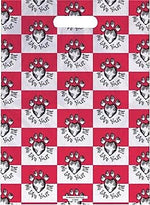 Medical Arts Press® Veterinary Scatter Print Bags, 11" x 15",  Paw Prints (10690)