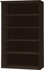 Safco Medina 5 Shelf 68"H Bookcase, Mocha (MVB5LDC)