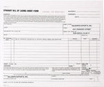 Bill of Lading Short Form, 8-1/2" x 7", 3-Part, Qty 250