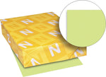 Exact Brights Colored Paper, 20 lbs., 8.5" x 11", Bright Green, 500 Sheets/Ream (WAU26791)