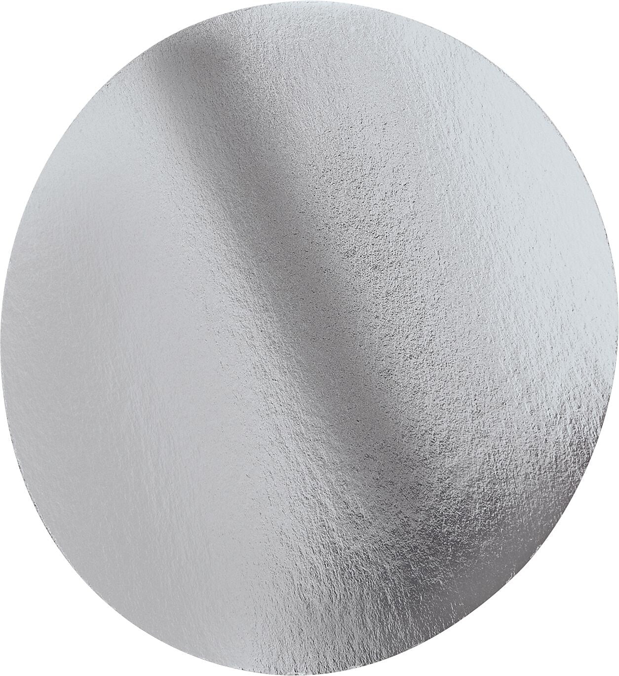 Handi-foil Foil Laminated Board Lids, Round, 8 1/4" Dia, Silver, 500/Carton (HFA2058L)