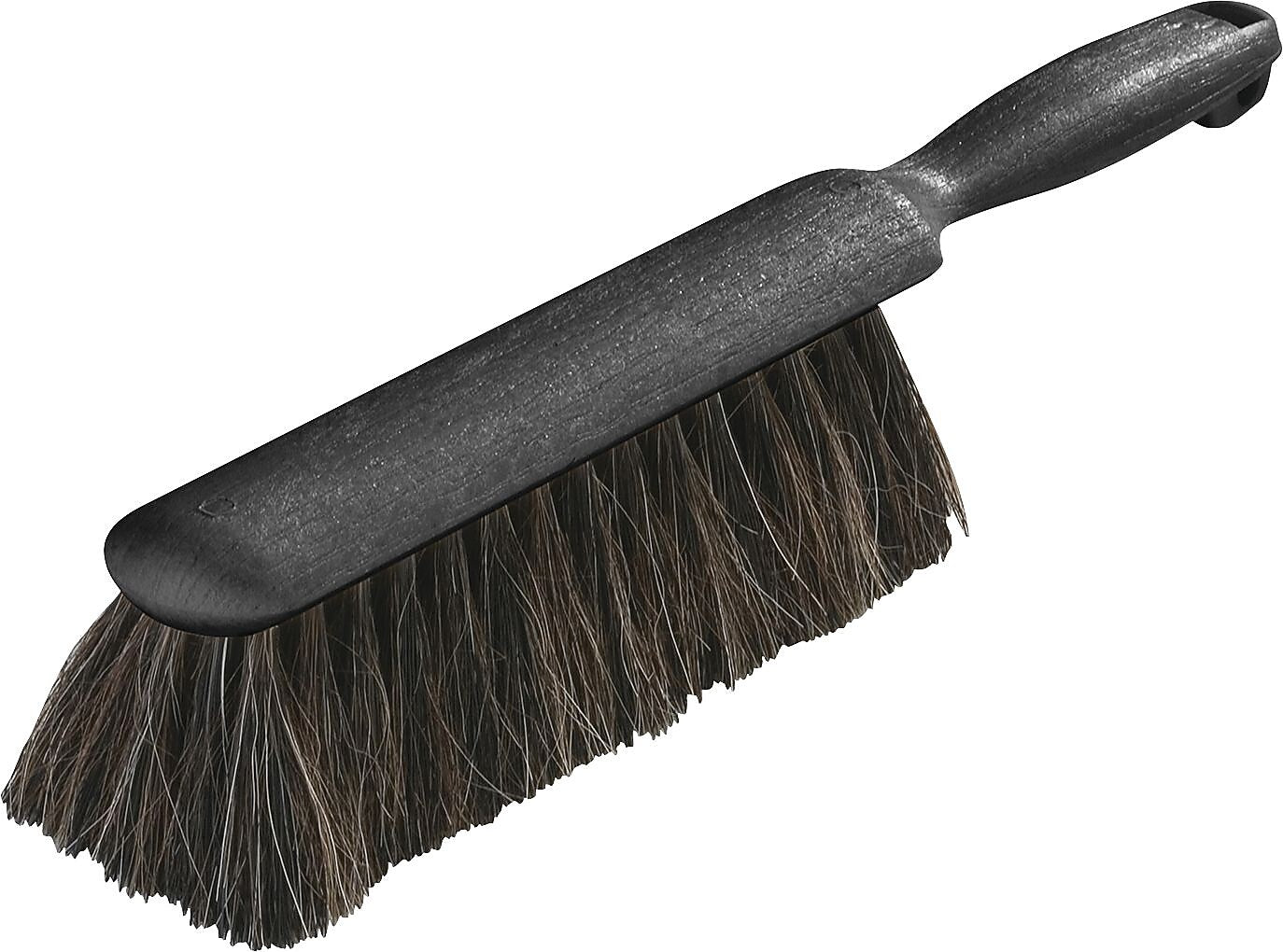 Carlisle® Counter & Radiator Brush, Horsehair Blend, 2 1/2" Bristle Length, Black, Each (3622503)