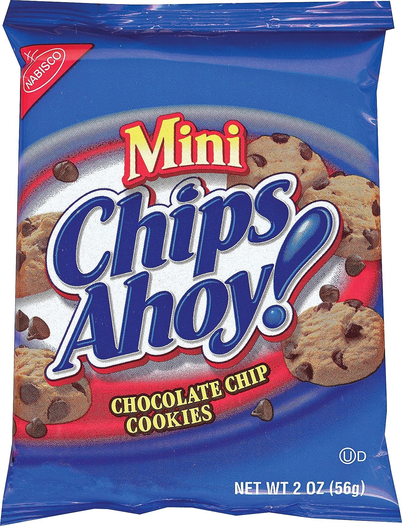 Chips Ahoy! Chocolate Chip Cookies, 2 oz., 60/Carton (NFG015480)