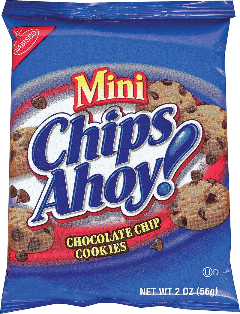 Chips Ahoy! Chocolate Chip Cookies, 2 oz., 60/Carton (NFG015480)