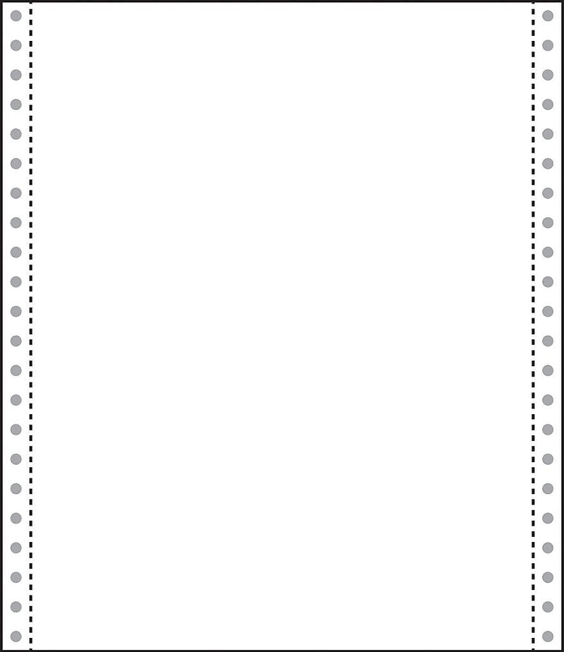 Printworks Professional 9 1/2" x 11" Computer Paper, White, 2200/Carton (02715)