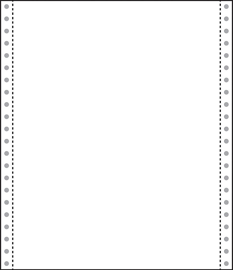 Printworks Professional 9 1/2" x 11" Computer Paper, White, 2200/Carton (02715)