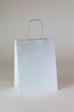 8" x 4 1/2" x 10 1/2" White Cub Shopper, 250/Carton (159M)