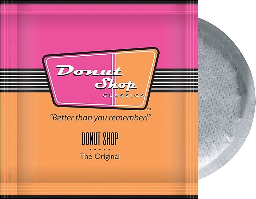 National Coffee Roasters Donut Shop Coffee Soft Pods, Medium Roast, 15/Box (NCR599961590)