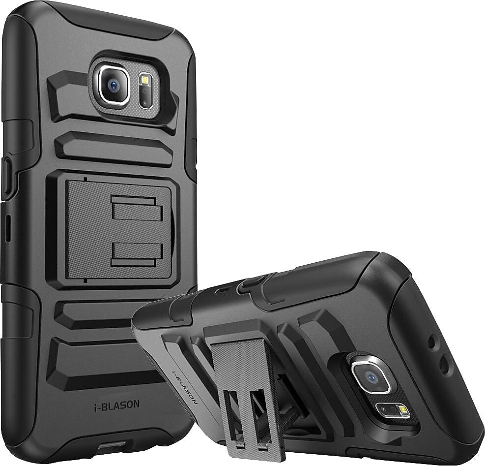 i-Blason Prime Black Clip/Holster for Samsung Galaxy S6 (Galaxy-S6-Prime-Black)