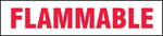 Accuform Safety Label, FLAMMABLE, 2" x 9", Adhesive Vinyl, 5/Pack (LCHL573VSP)