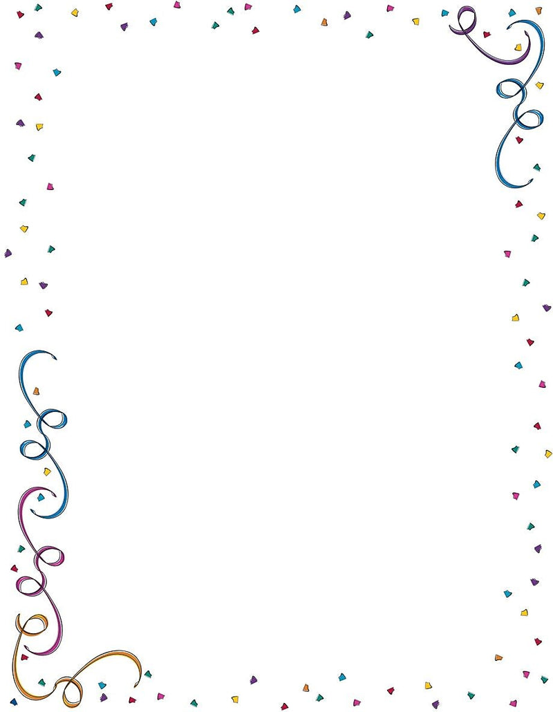 Great Papers Party Elements Letterhead, 80/Pack