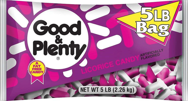 Good & Plenty Classic black licorice, (246-00004)