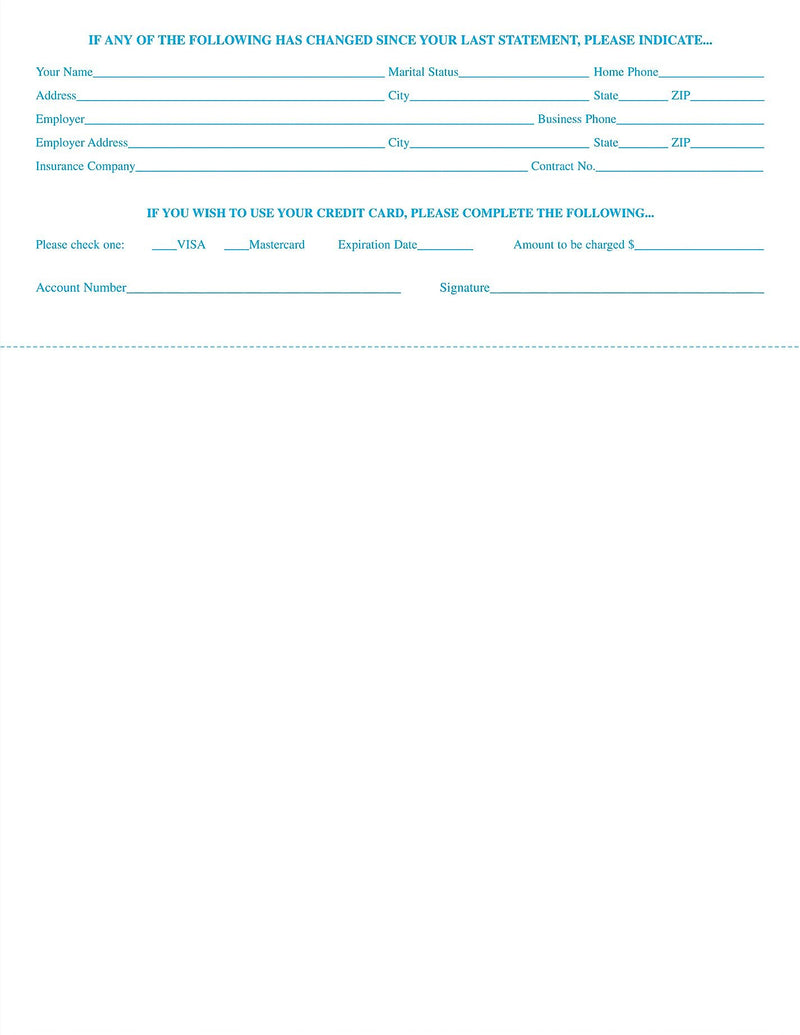Medical Arts Press Invoices, 500 Sets/Book, 509/Pack (19906A)