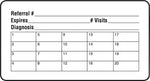 Insurance Chart File Medical Labels, Referral Information, White, 1-3/4x3-1/4", 500 Labels