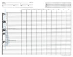 Medical Arts Press Chiropractic Forms, Travel Card (21704)
